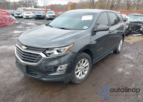 2021 Chevrolet Equinox Fwd Ls z USA, uszkodzony, nr VIN 2GNAXHEV4M6133058